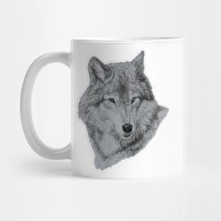 Wolf Portrait Mug